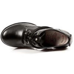 NOMADA NEGRO, TRAIL NEGRO TACON ACERO3 New Rock M.TR011-S1 -  