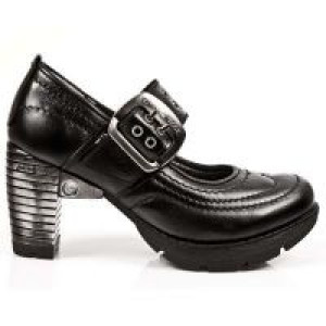  NOMADA NEGRO, TRAIL NEGRO TACON ACERO New Rock M.TR012-S1 -  