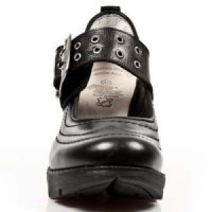  NOMADA NEGRO, TRAIL NEGRO TACON ACERO New Rock M.TR012-S1 -  
