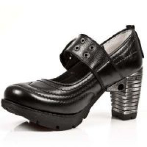  NOMADA NEGRO, TRAIL NEGRO TACON ACERO New Rock M.TR012-S1 -  