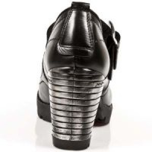  NOMADA NEGRO, TRAIL NEGRO TACON ACERO New Rock M.TR012-S1 -  