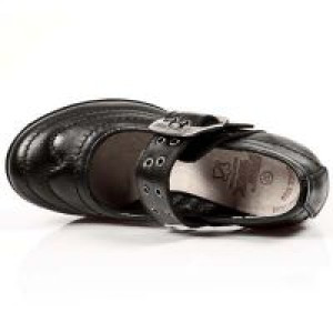  NOMADA NEGRO, TRAIL NEGRO TACON ACERO New Rock M.TR012-S1 -  