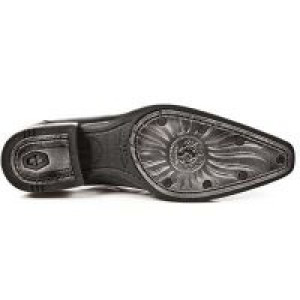  ANTIK NEGRO, VIP-1 SUELA ACERO,TACON ACERO New Rock M.NW110-S1 -  