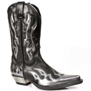  PULIK ACERO E ITALI NEGRO, WEST NEGRO ACERO T.ACERO New Rock M.7921-S3 -  