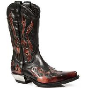   =PULIK FUEGO E ITALI NEGRO, WEST NEGRO ACERO T.ACERO New Rock M.7921-S2 -  