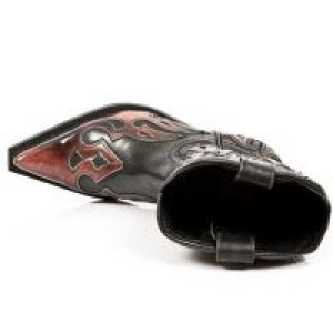   =PULIK FUEGO E ITALI NEGRO, WEST NEGRO ACERO T.ACERO New Rock M.7921-S2 -  