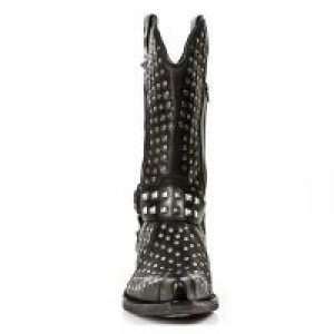  ITALI NEGRO Y BOX PLANE, WEST NEGRO ACERO T.ACERO New Rock M.7928-S1 -  