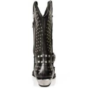  ITALI NEGRO Y BOX PLANE, WEST NEGRO ACERO T.ACERO New Rock M.7928-S1 -  