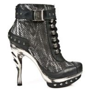 ITALI NEGRO PITON PLISADO NEG ACERO PL PUNK COB -  1