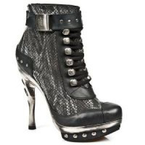  ITALI NEGRO PITON PLISADO NEG ACERO PL PUNK COB -  2