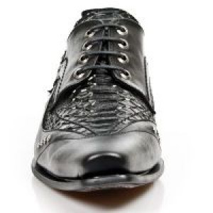  NOMADA NEGRO PITON NEGRO VIP1 NEGRO SUELA ACERO New Rock M.NW119-C1 -  