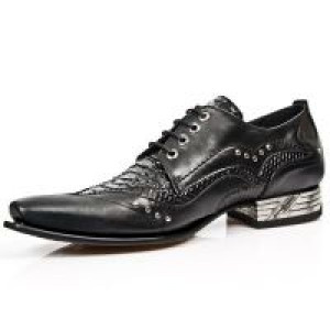  NOMADA NEGRO PITON NEGRO VIP1 NEGRO SUELA ACERO New Rock M.NW119-C1 -  