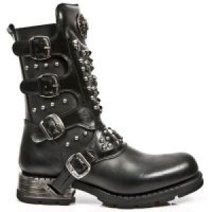  ITALI NEGRO, NOMADA NEGRO, MOTOROCK NEGRO ACERO -  1