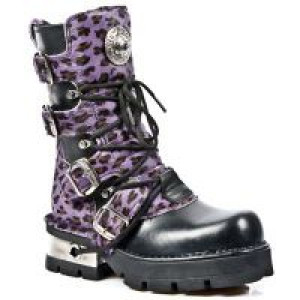  ITALI NEGRO PELO LEOPARDO LILA PLANING NEG NEW M3 -  2