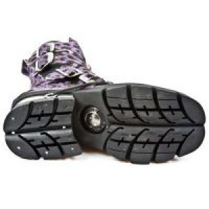  ITALI NEGRO PELO LEOPARDO LILA PLANING NEG NEW M3 -  6