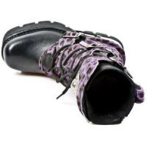  ITALI NEGRO PELO LEOPARDO LILA PLANING NEG NEW M3 -  7