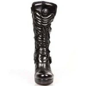  NOMADA NEGRO, PLATAFORMA GOTH TACON ACERO New Rock M.5815-S10 -  