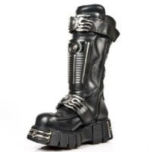  ITALI NEGRO TOWER NEGRO ACERO New Rock M.1025-S1 -  