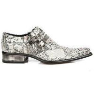  PITON BLANCO NEGRO SUELA SOL M2 ACERO New Rock M.2246-S11 -  
