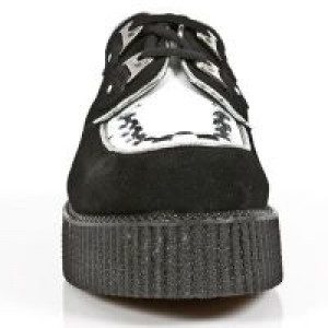  ANTE NEGRO NAPA BLANCA B PLANE ACERO CREEPER NEGRO New Rock M.2415-C2 -  