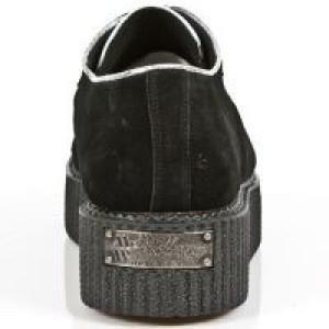  ANTE NEGRO NAPA BLANCA B PLANE ACERO CREEPER NEGRO New Rock M.2415-C2 -  