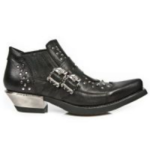  NOMADA NEGRO ITALI NEGRO WEST NEGRO ACERO TACON AC New Rock M.7956-S1 -  