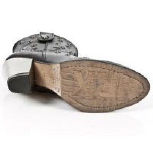  M.7987-S1 BUFALO NEGRO, SUELA SPAY T.BULL ACERO -  6
