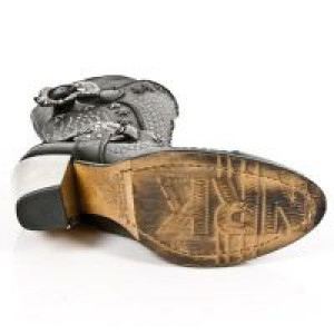 ITALI NEGRO, BUFALO NEGRO, SUELA SPAY T BULL ACERO -  6