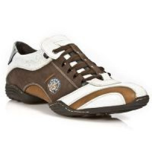  CRACK BLANCO GALIA CANADA Y MARRON BOX PLANE ABS M New Rock M.8122-S8 -  