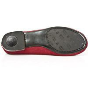  M.BL004-R6 VELOUR ROJO TPU NEGRO BAILARINAS TACON BL -  6