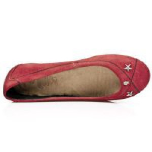  M.BL004-R6 VELOUR ROJO TPU NEGRO BAILARINAS TACON BL -  7