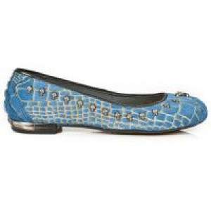  M.BL006-R2 PELO COCO AZUL PIEL VIVO NEGRO TPU NEGRO BAILARIN -  1