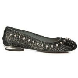  M.BL006-R4 PELO COCO NEGRO VIVO NEGRO TPU NEGRO BAILARINAS T New Rock M.BL006-R4 -  