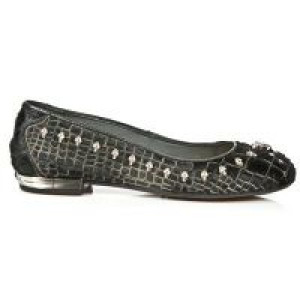  M.BL006-R4 PELO COCO NEGRO VIVO NEGRO TPU NEGRO BAILARINAS T -  1