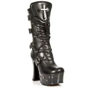  M.DK025-S1 NOMADA NEGRO, PLATF NEGRO DARK T. CRUZ NEGRO -  3