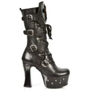  M.DK025-S1 NOMADA NEGRO, PLATF NEGRO DARK T. CRUZ NEGRO -  2