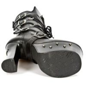  M.DK025-S1 NOMADA NEGRO, PLATF NEGRO DARK T. CRUZ NEGRO -  7