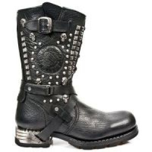  BUFALO NEGRO ENCOGIDO MOTOROCK NEGRO TACON ACERO -  1