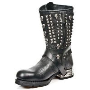  BUFALO NEGRO ENCOGIDO MOTOROCK NEGRO TACON ACERO -  4