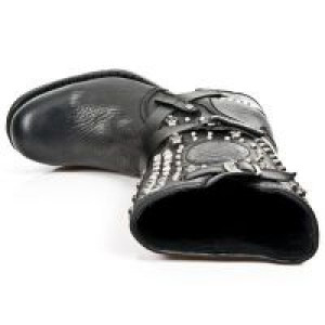  BUFALO NEGRO ENCOGIDO MOTOROCK NEGRO TACON ACERO -  7