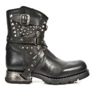  M.MR021-R1 ITALI NOMADA NEGRO MOTOROCK NEGRO TACON ACERO -  1