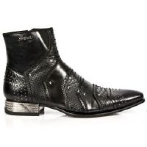  NOMADA NEGRO PITON NEGRO VIP1 NEGRO SUELA ACERO T New Rock M.NW122-S2 -  