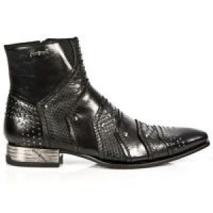  NOMADA NEGRO PITON NEGRO VIP1 NEGRO SUELA ACERO T New Rock M.NW122-S2 -  