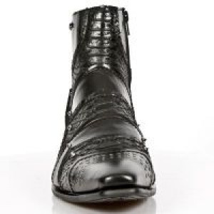 NOMADA NEGRO PITON NEGRO VIP1 NEGRO SUELA ACERO T New Rock M.NW122-S2 -  