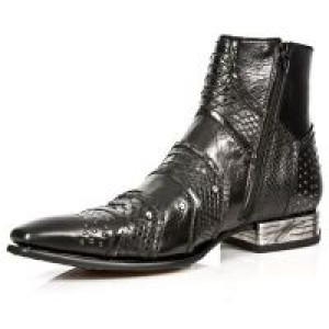  NOMADA NEGRO PITON NEGRO VIP1 NEGRO SUELA ACERO T New Rock M.NW122-S2 -  