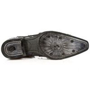  NOMADA NEGRO PITON NEGRO VIP1 NEGRO SUELA ACERO T New Rock M.NW122-S2 -  