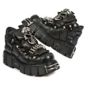  ITALI NEGRO, NOMADA NEGRO, TOWER NEGRO ACERO New Rock M.111-S1 -  