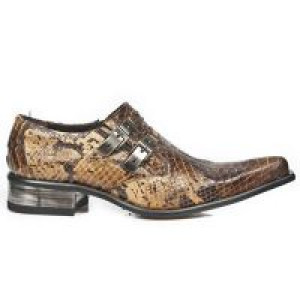  SNAKE CUERO, CUEROLITE M2 ACERO, T.NEGR New Rock M.2246-S26 -  