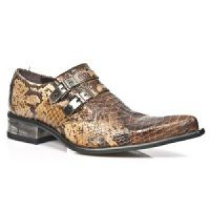  SNAKE CUERO, CUEROLITE M2 ACERO, T.NEGR New Rock M.2246-S26 -  
