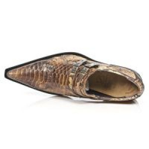  SNAKE CUERO, CUEROLITE M2 ACERO, T.NEGR New Rock M.2246-S26 -  